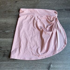 NWT XS 0-2 Shade & Shore Pink Sparkly Swim Cover Up Skirt